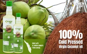 An image of coconut on coconut tree